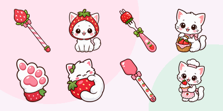 Strawberry Kitten