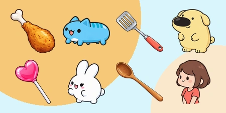 Bugcat Capoo: Snack Time karakterer
