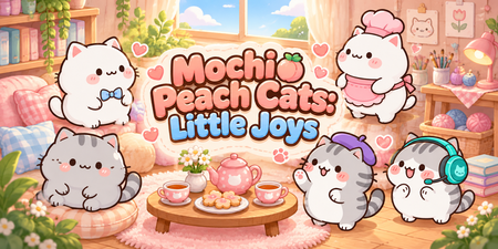 Mochi Peach Cats: Little Joys