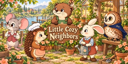 Little Cozy Neighbors персонажи