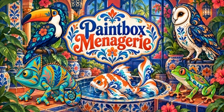 Paintbox Menagerie પાત્રો