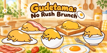 Gudetama: No Rush Brunch personnages