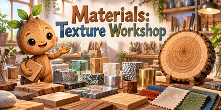 Materials: Texture Workshop דמויות