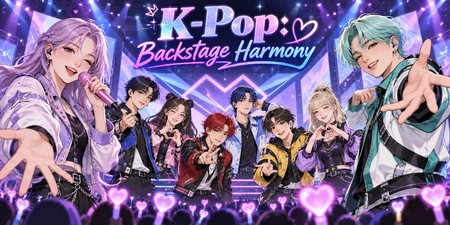 K-Pop: Backstage Harmony 角色