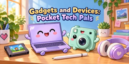 Gadgets and Devices: Pocket Tech Pals postavy