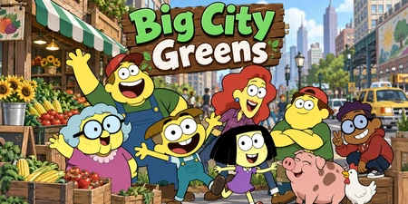 Big City Greens likovi