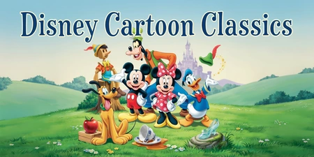 Klasické kreslené filmy Disney postavy
